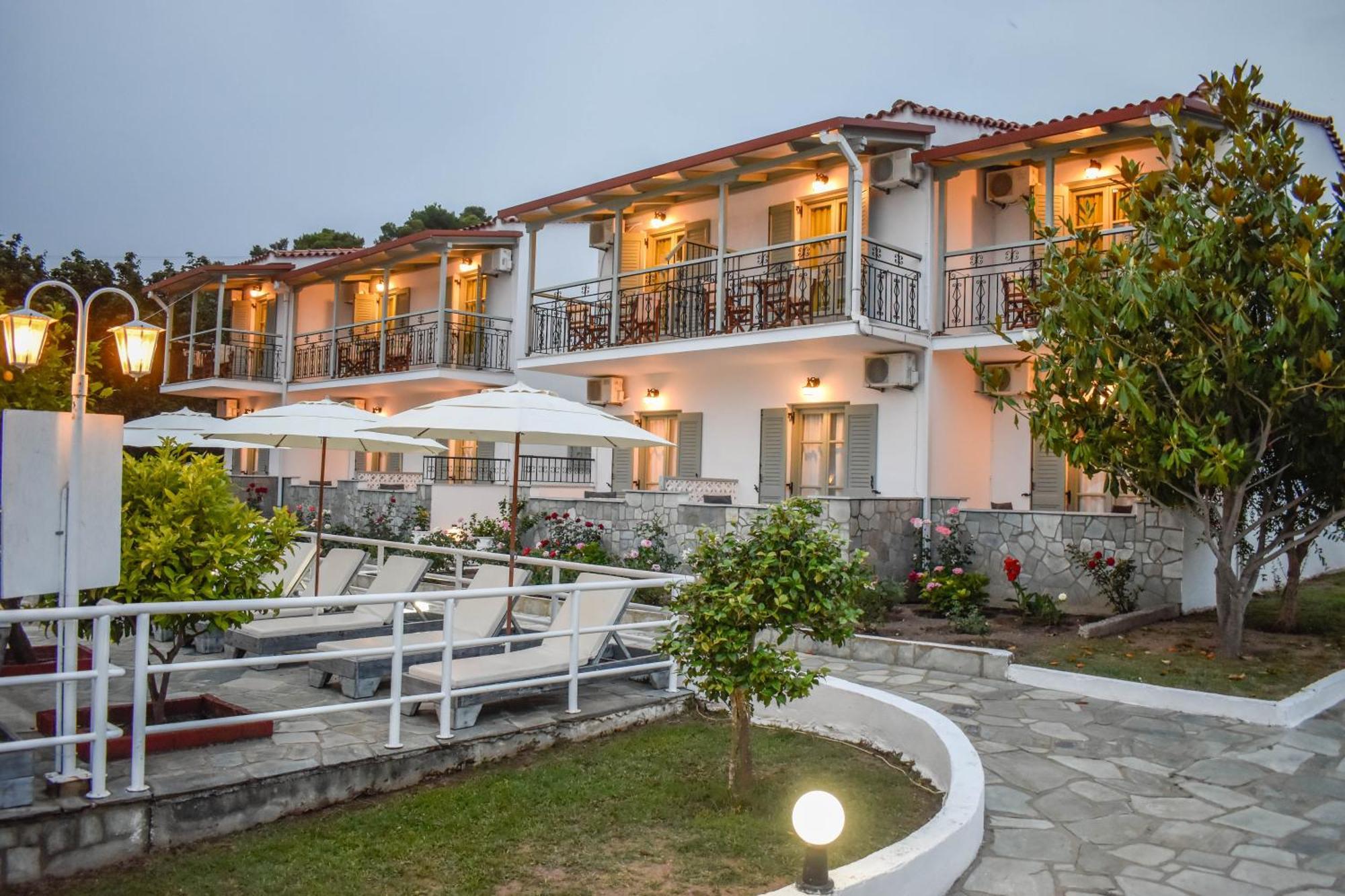 Villa Rosa Troulos Exterior foto