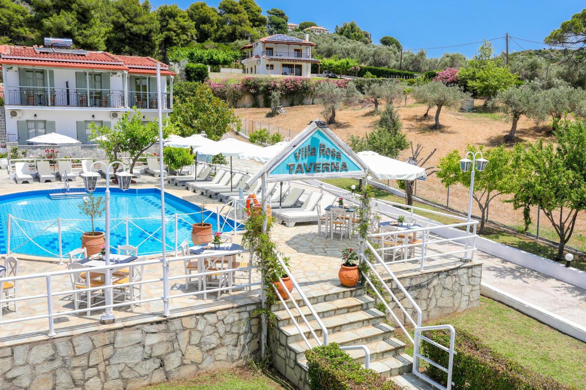 Villa Rosa Troulos Exterior foto